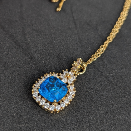 Blue Color Necklace